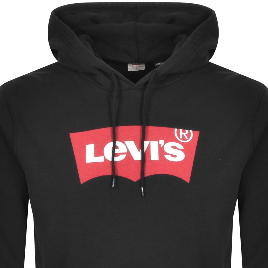 Alternative Image for ProductLevis Housemark Logo Hoodie Black2